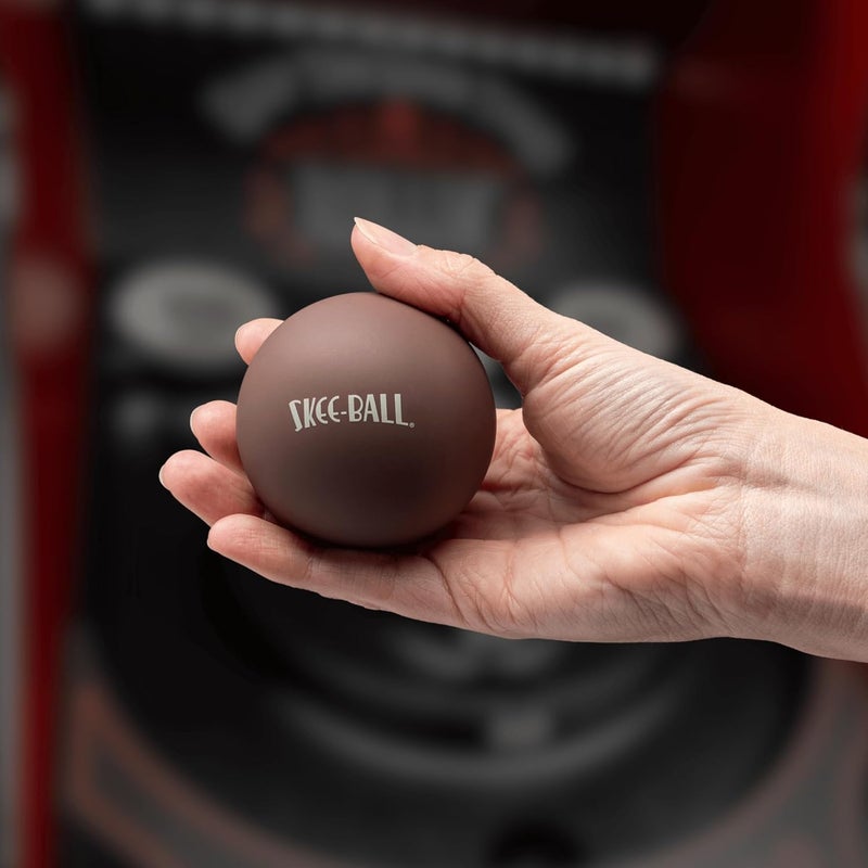 Skee-Ball Official Home Arcade Deluxe Replacement Game Balls - Authentic Arcade Play - Set of (4) 2.5 inch Diameter Wall-Safe Rubber Balls - Image 3